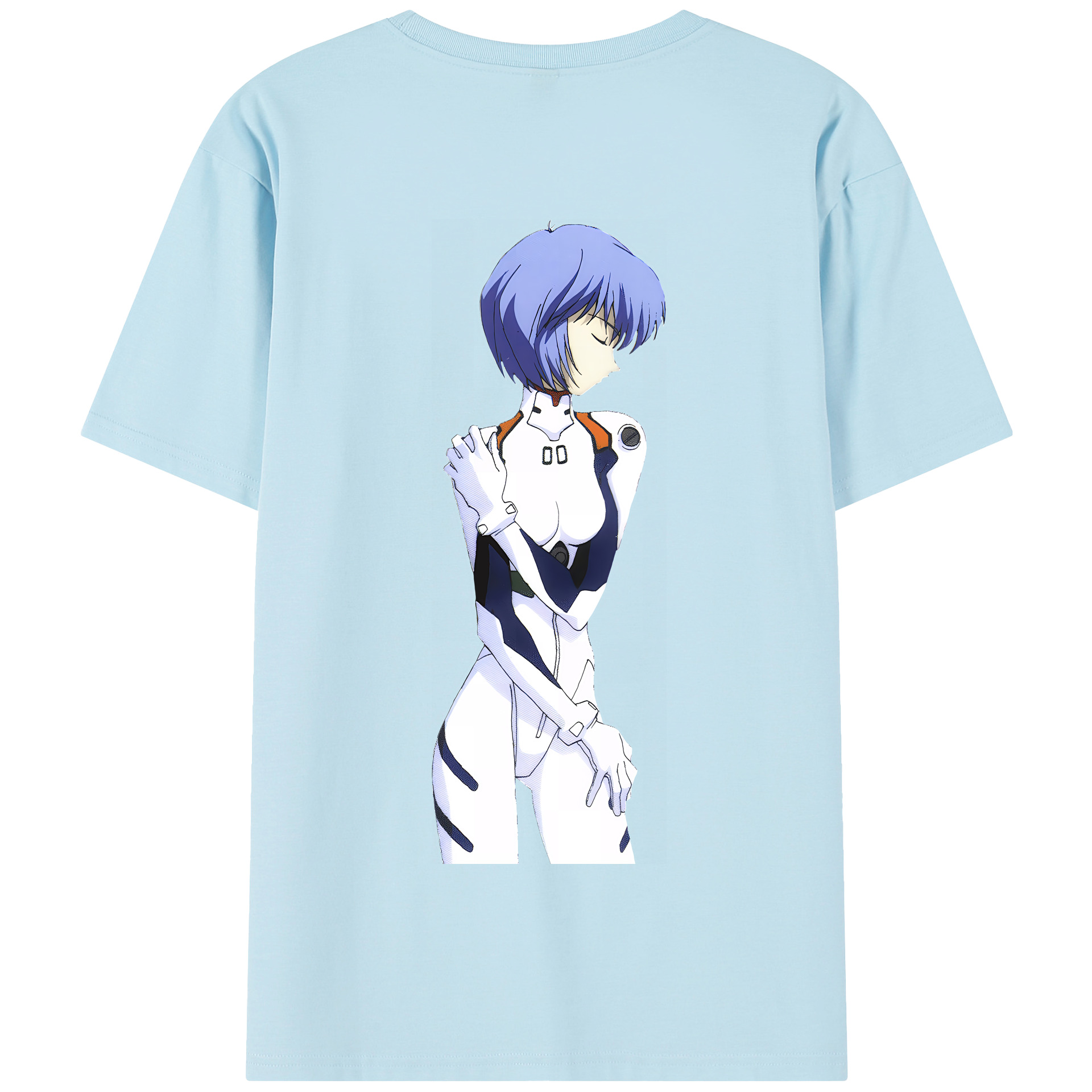 （画像用） EVA 新世紀エヴァンゲリオン 綿100％半袖Tシャツ（背面プリント）